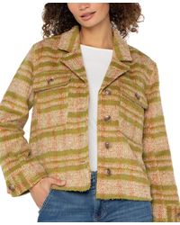 Liverpool Los Angeles - Button-front Boxy Jacket - Lyst