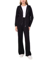 Vince Camuto - Knit Hoodie Wide Leg Pants - Lyst