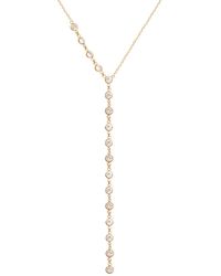 Giani Bernini - Cubic Zirconia Bezel Lariat Necklace In 18k Gold-plated Sterling Silver, 16" + 2" Extender, Created For Macy's - Lyst