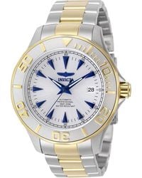 INVICTA WATCH - 7036 Signature Automatic 3 Hand Silver Dial Watch - Lyst