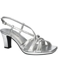 Easy Street - Valorie Square Toe Platform Sandals - Lyst