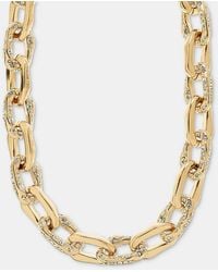 Givenchy - Pave Link Collar Necklace - Lyst