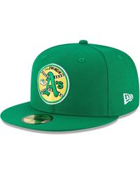 KTZ - Oakland Athletics Cooperstown Collection Wool 59fifty Fitted Hat - Lyst