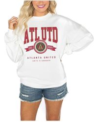 Gameday Couture - Atlanta United Fc Crewneck Drop Shoulder Sweatshirt - Lyst