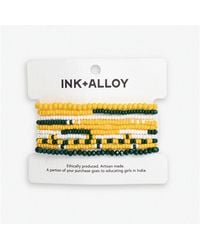 INK+ALLOY - Ink + Alloy Sage 10 Stranded Beaded Stackable Stretch Bracelets - Lyst
