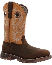 Georgia Boot - Carbo-tec Flx 11" Waterproof Pull On Work Boot - Lyst