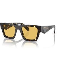 Prada - Symbole Square Sunglasses - Lyst