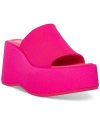 Madden Girl - Nico Platform Wedge Sandals - Lyst