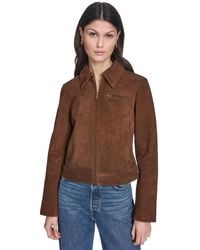 Levi's - Real Suede Laydown Collar Jacket - Lyst