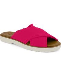 TOMS - Mae Crossover Open Toe Sandals - Lyst