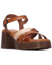 Xti - Refresh Collection Block Heel Strappy Sandals - Lyst