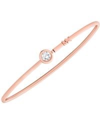 Michael Kors - Michael Solitaire Wire Bangle Bracelet - Lyst