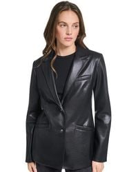 Levi's - Laydown Collar Single-breasted Blazer - Lyst