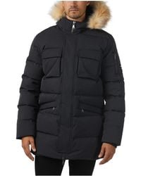 Pajar - Hamilton Channel Quilted Fixed Hood Parka - Lyst