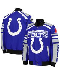 G-III 4Her by Carl Banks - Indianapolis Colts Power Forward Racing Full-snap Jacket - Lyst