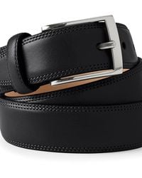 Lands' End - Classic Leather Chino Belt - Lyst
