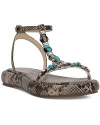 Jessica Simpson - Eshily Bead Embellished Platform Sandals - Lyst