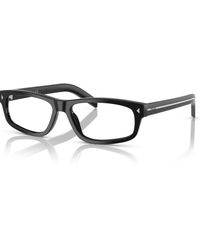 Prada - Rectangle Eyeglasses - Lyst