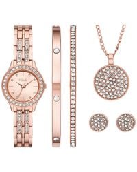 Folio - Three Hand Alloy Watch 27mm Gift Set - Lyst