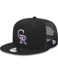 KTZ - Colorado Rockies Team Color Trucker 9fifty Snapback Hat - Lyst