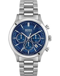 hugo boss grand prix rose gold tone chronograph men's watch