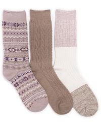 Muk Luks - Boot Socks - Lyst