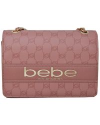Bebe - Serena Monogram Shoulder Bag - Lyst