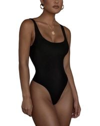 JLUXLABEL - Mesh Essentials Tank Bodysuit Undergarment - Lyst