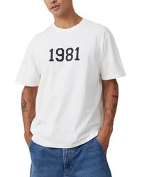 Cotton On - Loose Fit College T-shirt - Lyst