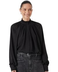 Hush - Fleur Floaty Chiffon Blouse - Lyst