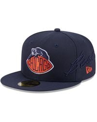 KTZ Dallas Cowboys Side Script 59fifty Fitted Hat in Black for Men | Lyst