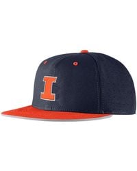 Nike - Illinois Fighting Illini On-field True Performance Baseball Fitted Hat - Lyst