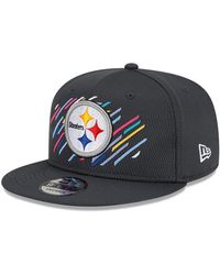 KTZ White Pittsburgh Steelers Botanical 9fifty Snapback Hat in Green for  Men