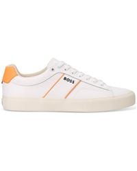 BOSS - By Hugo Aiden Lace-up Sneakers - Lyst