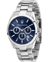 Maserati - Multifunction Metal Band Watch - Lyst