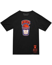Mitchell & Ness - New York Knicks Hardwood Classics Coffee Cup Logo T-shirt - Lyst
