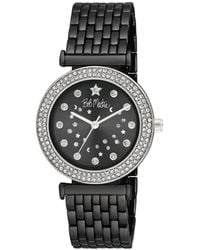 Bob Mackie - Constellation Dial Double Crystal Bezel Base Metal Bracelet Watch 34mm - Lyst