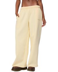 Edikted - Basic Girl Wide Leg Sweatpants - Lyst