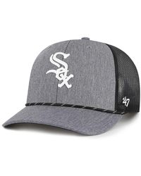'47 - Chicago White Sox Carbon Rope Trucker Adjustable Hat - Lyst
