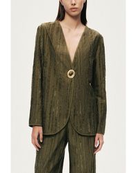 Nocturne - Textured Tailored Jacket - Lyst