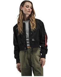 Alpha Industries - L-2b Cropped Gen Ii Flight Jacket W - Lyst