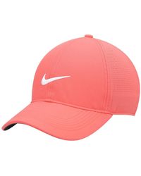 Nike Golf Coral Logo Heritage86 Performance Adjustable Hat - Pink