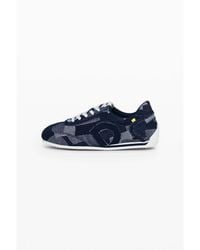 Desigual - Denim Patchwork Sneaker - Lyst