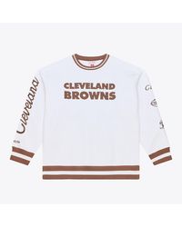Mitchell & Ness - Cleveland Browns Arctic Fleece Sweatshirt - Lyst
