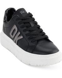 DKNY - Marian Lace-up Low-top Platform Sneakers - Lyst