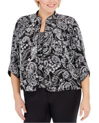 alex evening plus tops