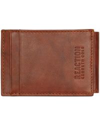 Kenneth Cole - Crunch Magnetic Front-pocket Leather Wallet - Lyst