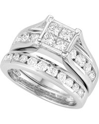 Macy's - Certified Diamond Bridal Set Ring (2 Ct. T.w. - Lyst