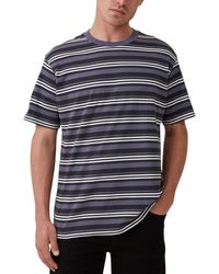 Cotton On - Loose Fit Stripe T-shirt - Lyst