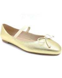 Kenneth Cole - Myra Square Toe Ballet Flats - Lyst